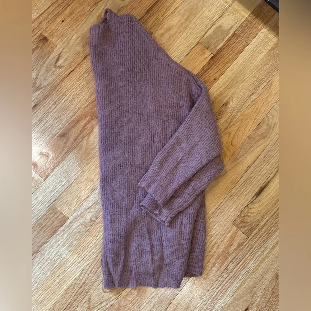 Emerson Mauve Dolman Sleeve Sweater - Picture 9 of 14